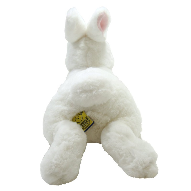 Knee Rabbit Plush, White, S P-3782