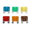 24Pcs Automotive Fuse Assortment Kit with Storage Box Zinc Alloy