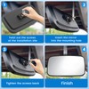 YnGia Tractor Mirrors Forklift Universal Rearview Mirror 9.25x5.3 inch HD