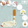 6 in 1 Baby Bottle Brush Set Portable Storage Container