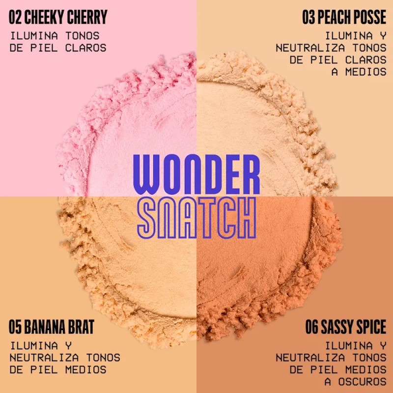 Polvo Suelto NYX Wonder Snatch Tono Peach Posse
