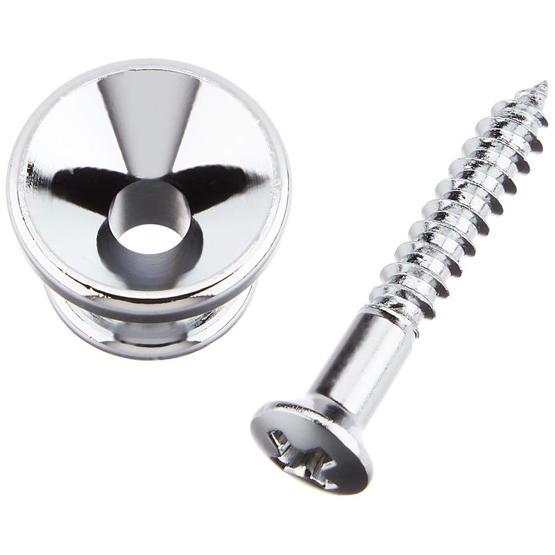 GOTOH Strap Pin, Fender Type, Set of 2, Chrome (PEP-B2C)