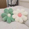 2 Pcs Sage Green Throw Pillow Decorative Flower Pillows for