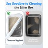 ANWA Cat Litter Box Liners: 36" x 18" Large Cat