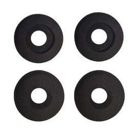 Bingle Replacement Ear Cushions Doughnut Foam for Plantronics Supra Plus Encore Headset and Jabra GN/Biz/PRO Headset Standard Size Ear Pads, 2.3inches/60mm(DN4)