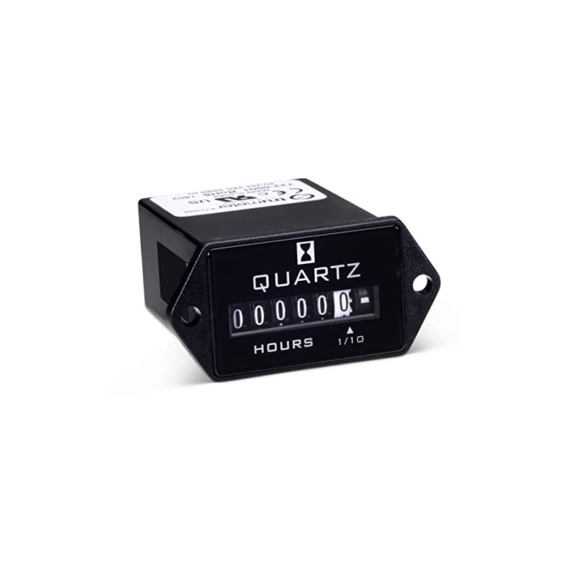 722-0001 | TRUMETER Hour Meter, 90-264VAC 50/60HZ, 6 Digit, 2