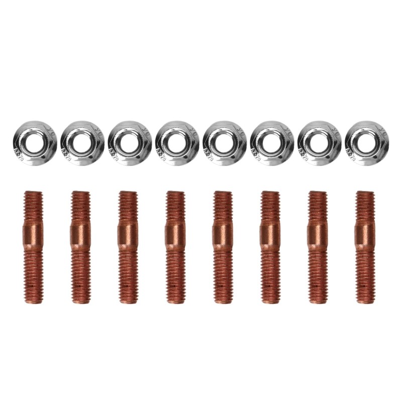 8 Pieces M8 1.25 Thread Turbo Stud Kit, Intake Manifold,