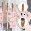 3-Piece Acrylic Nail Brush Set, Precision Tips for Smooth Acrylic