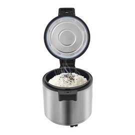 Commercial Rice Warmer,23l Stainless Steel Electric Rice Warmer,105w 110v Heavy Rice Food Warmer With Rice Spoon And 65°C/149°F Constant Temperature For Family Gatherings,Parties,Buffets (Silver)