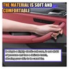 2PCS Car Door Armrest Pads, Soft Memory Foam Car Knee