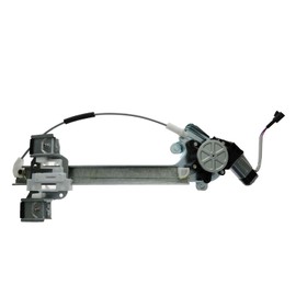TRQ Rear Left Power Window Regulator & Motor Assembly Drivers Side Compatible with 2000-2005 Buick LeSabre GM1550106