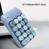 2.4G 18 Key Wireless Mechanical Numeric Keypad Notebook Desktop Computer