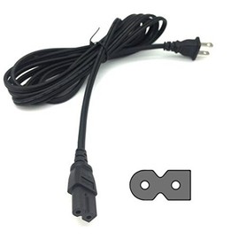 Globalsaving AC Power Cord for VIZIO 43-inch M43-C1 E43-C2 D43-C1 D43-D1 D43-D2 / 47 inch E470 E470-A0 M471i M471I-A2 TV Television Set Power Supply Cable Charger