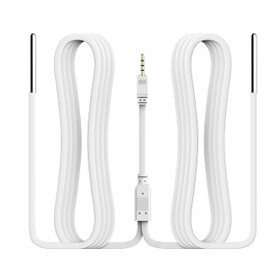 Elitech External Dual Temperature Probe, Temperature Sensor Matches with RCW-360Pro Device only, Monitor -40~176℉(-40~80℃), Audio Plug Connector, 16.4ft*2