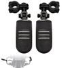 FOVPLUE 1",1.25"Highway Footpegs, Adjustable Highway Peg w/ 3-Piece Clamp for