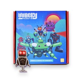 CircuitMess Wacky Robots - Resistron I Learn Soldering & Electronics I Educational DIY Soldering Practice Kit I Learn about Resistance and Ohm's Law I STEM Kit I Robot Kit