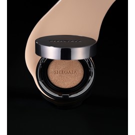 Shegaia/ Watery Glow Cover Pact Foundation Esthetic Cushion / 쉬가이아/ 물광 광채 커버 팩트 파운데이션 에스테틱 쿠션