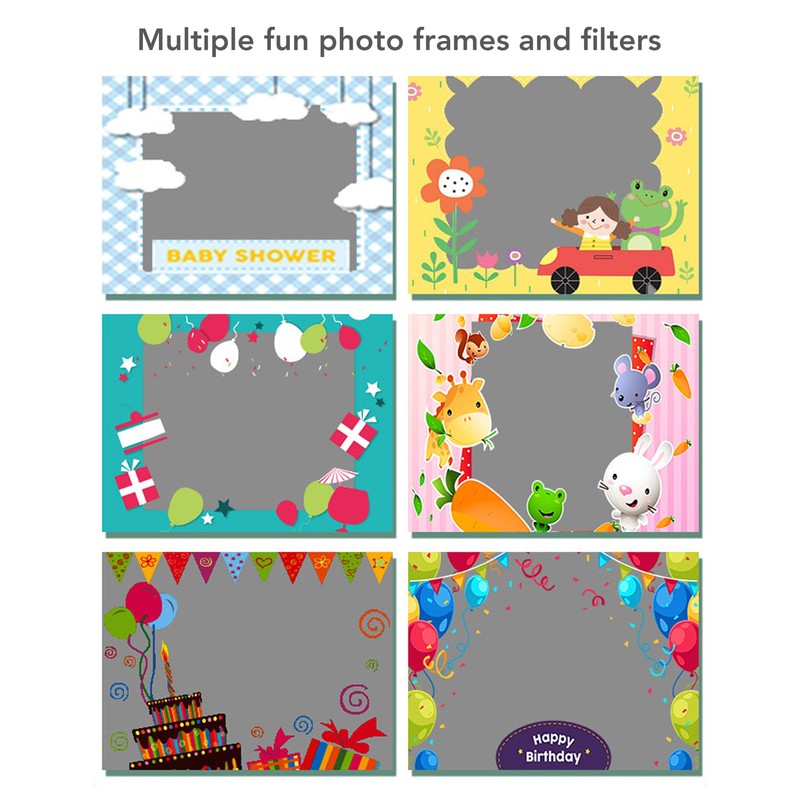 2.0in Kids Digital Camera Cute Compact Shoot Video Games MP3