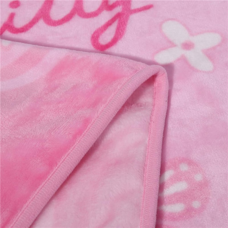 Blankets with Cartoon Prints, Soft Covers, Flannel, Comfortable Woolen Blankets