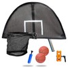 Trampoline Basketball Hoop, Lightweight Universal Board with 2 Pcs Mini