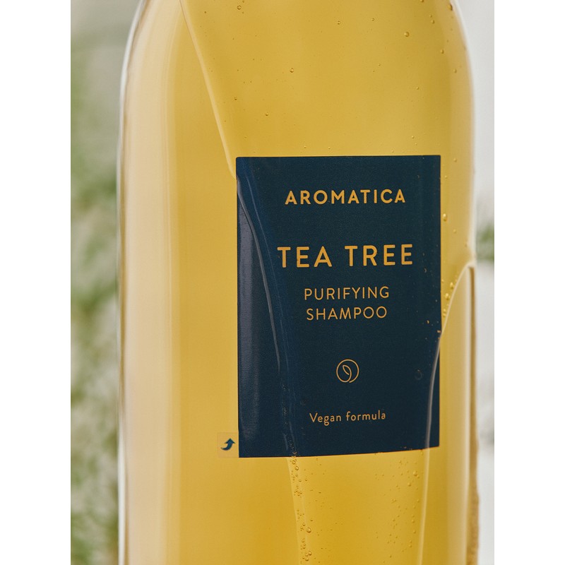 Aromatica Tea Tree Purifying Shampoo 400ml – Korean Anti-Dandruff Oily
