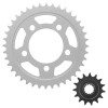 Caltric Front Rear Drive Chain Sprocket for Honda Rebel 500