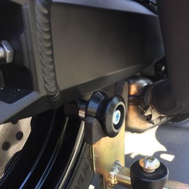 Shogun USA Made Kaw Ninja 400 Z400 2018-2024 Ninja 500 Z500 2024-2026 ZX6 ZX-6R 2013 2014 2015 2016 2017 2018 2019 2020 2021 2022 2023 2024 2025 2026 Ultra Compact Swingarm Spools 701-0779