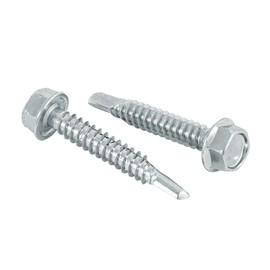 Fiero Tornillo Hexagonal Punta de Broca, 1-1/2", 50 Piezas