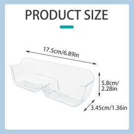 Brillenaufbewahrung Sonnenbrillen Organizer Brillenhalter Wand - 4 Stück Gläser Aufbewahrung Zum Aufhängen Der Brille ästhetische Raumdekoration für Schlafzimmer, Schreibtisch, Nachttische