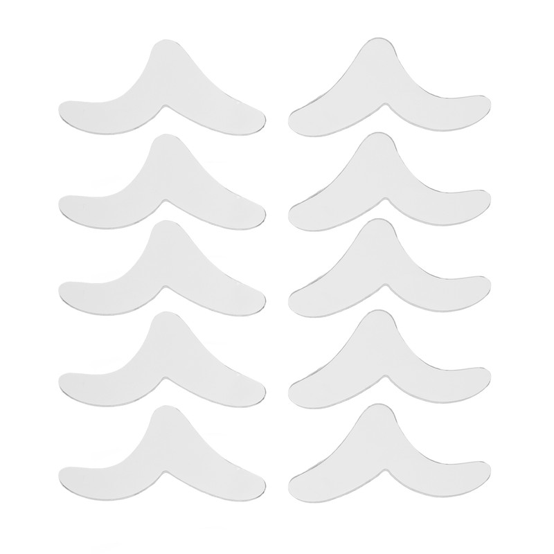 10 Pcs Wrinkle Stickers Hydrogel V Shape Moisturizing Nasolabial Folds