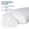 Auranta Bed Pillows Queen Size Set of 4 - Adjustable