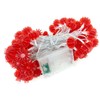 33ft/10M 80 LED Red Lanterns String Lights Battery Operated Fairy