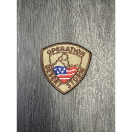 US Military Operation Desert Storm Patch Badge Vintage NOS