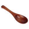 5Pcs Wooden Spoons Natural Safe Comfortable Light Weight Delicate Sturdy