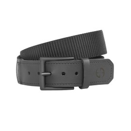 LA Police Gear Leather Tip Competition Shooting Men's Belt, Tactical Men's Belt, Range Belt - Black - 38