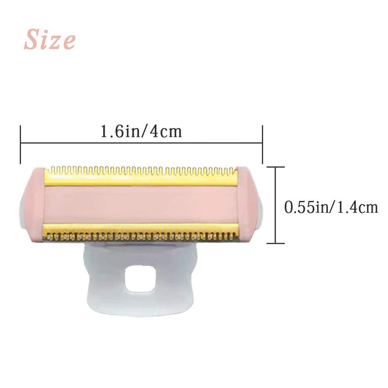 4PCS Shaver Replacement Heads Compatible with Perfect Finishing Touch Flawless