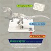 PAPER-CAPERS DINOCRAFT 02 : Velociraptor | 3D Dinosaur Paper Skeleton