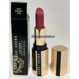 Bobbi Brown Luxe Lipstick Shade 318 ROSE BLOSSOM Full Size 0.12oz / 3.5g