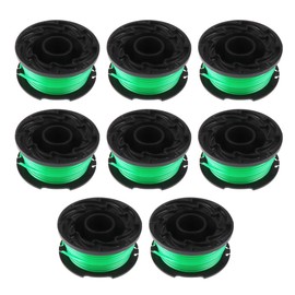 TopHomer Trimmer Replacement Spool SF-080 Lawn Mower Replacement Spool Compatible with Black+Decker GH3000, LST540, LST540B and GH3000R(8 Coils)