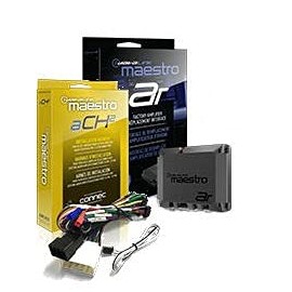 iDatalink Maestro AR Univeral Amplifier Replacement Interface Bundled with + 1 ACH2 T Harness Compatible with Select Chrysler, Dodge, Fiat, Jeep and Ram Vehicles