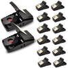 Rat Trap (12-Pack), Large Mouse Traps for Indoor and Outdoor