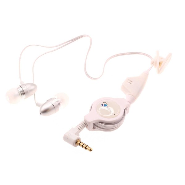 Retractable Earphones Wired Headphones Compatible with Motorola Moto G Power
