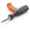 RATCHET SCREWDRIVER Bit HOLDER with MAGNET + 10 BITS Set
