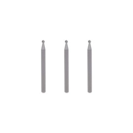 Dremel Dremel 107 Engraving Cutting Bit Multipack - 3x Ball-shaped Engraving Cutter with 2.4mm Working Diameter