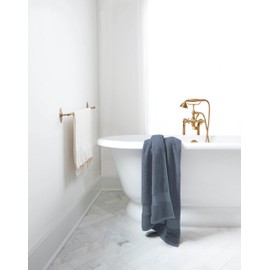 Delara Organic Cotton Luxuriously Plush Bath Towel 20 Piece Set|GOTS & Oeko-TEX Certified|Premium Hotel Quality Towels|Feather Touch Technology|650 GSM Long Staple|Soft, Quick Dry & Ultra-Absorbent