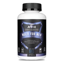 Hombre Mens Multi Vitamínico 180 Caps A4h Arginina Creatina