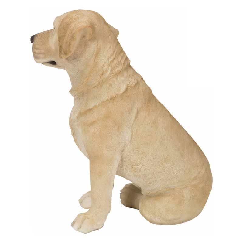 Hi-Line Gift Sitting Brown Labrador, Beige