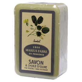 Marius Fabre Savon de Marseille Shea Butter Bath Soap 250g - Sandalwood