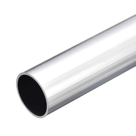 GLOKUUCA Aluminum Round Tube 6063 - Metal Straight Tubing Pipe Tubing Fits for Industry DIY Projects Craft Model Use - (32mm OD x 29mm ID x 300mm L)