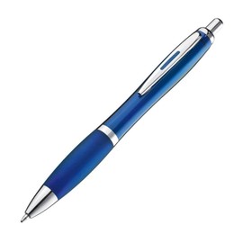sinsey Ballpoint Pen Set of 10 in Blue, Green, Red, Orange, Black, Blue Refill, Ergonomic Thick Grip Zone, Neutral Set of 10